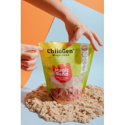 Childgen Kinetik Kum RefillPack 907 gr - Natural Childgen Kinetik Kum RefillPack 907 gr - Natural